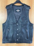 Harley Davidson Leather vest. Black. Size M., Motoren, Ophalen, Heren, Jas | leer, Harley Davidson