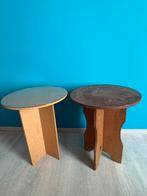 Lot de 2 tables ronde, Maison & Meubles, Enlèvement, Utilisé