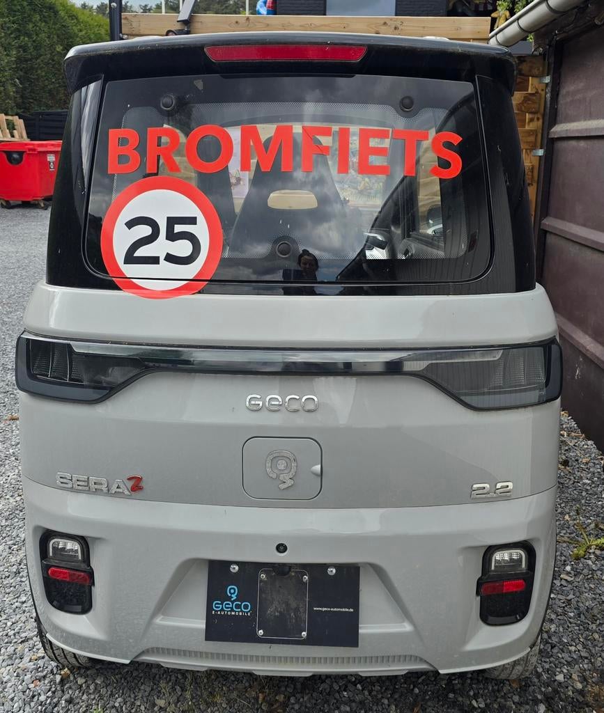 Bromfiets GECO, Ophalen