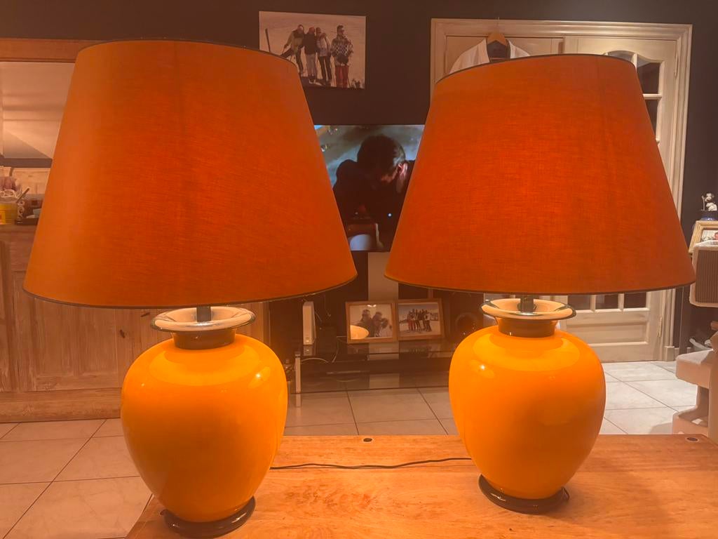 Lampe vintage, Maison & Meubles, Lampes | Lampes de table, Comme neuf, Enlèvement