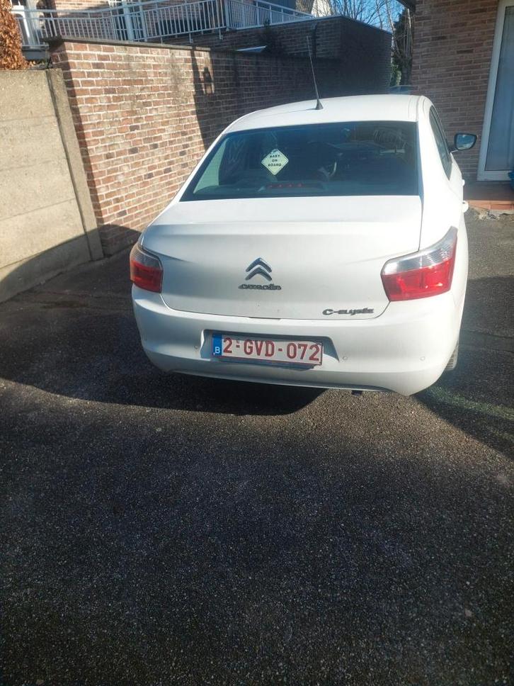 Citroën c-elysée 2017 benzine, Auto's, Citroën, Particulier, C4, Benzine, Euro 6, Stadsauto, 4 deurs, Handgeschakeld, Wit, Zwart