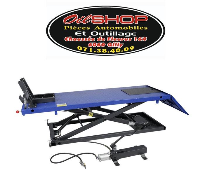 Table élévatrice moto 675kg pneumatique, Autos : Divers, Outils de voiture, Neuf, Enlèvement