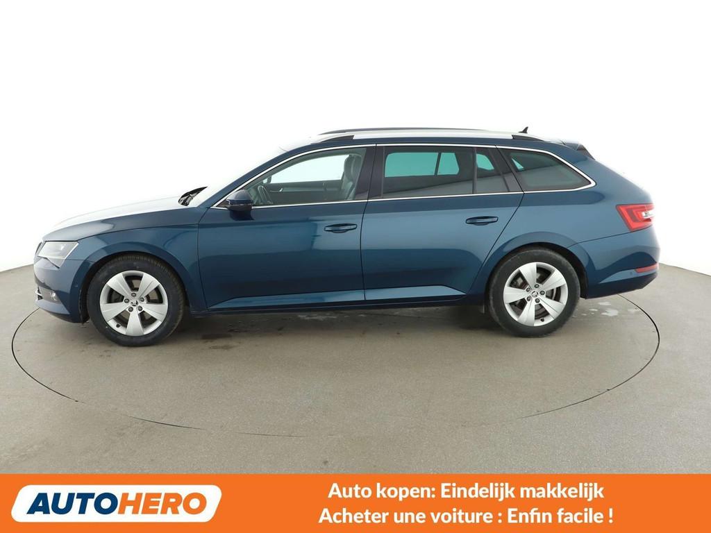Skoda Superb 1.6 TDI Style (année de construction 2018), Cuir, Achat, Boîte manuelle, 5 portes