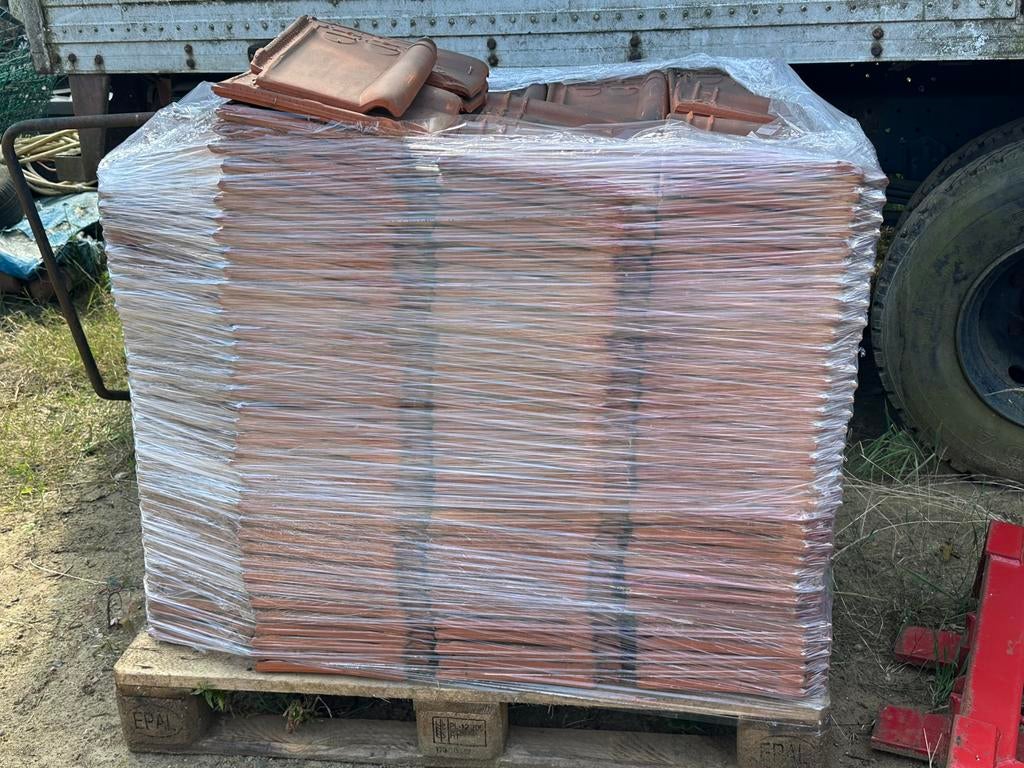 Dakpannen - Pottelberg, Pierre ou Argile, Comme neuf, Enlèvement, Rouge