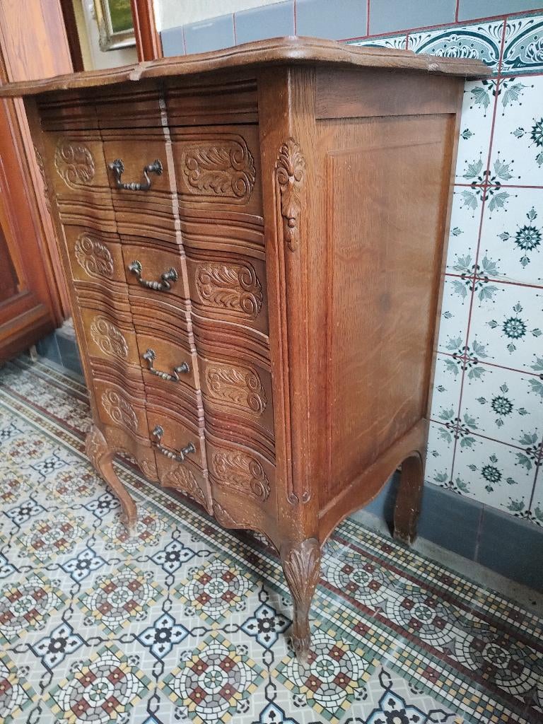 Ladenkast, Ophalen, Gebruikt, Eikenhout