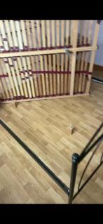 Lit fer forge avec sommier, Enlèvement ou Envoi, Utilisé