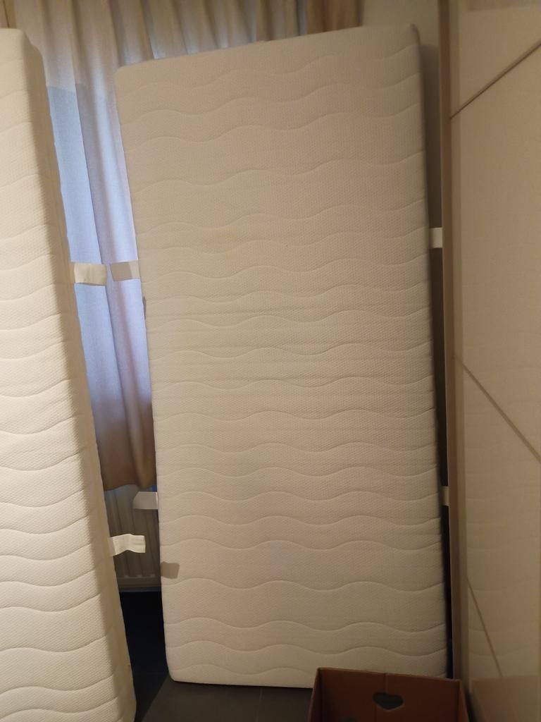 2 persoonsbed, Ophalen, Overige materialen, Beige, Tweepersoons