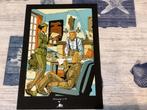 Blake et Mortimer sérigraphie hommage signé par Félix Meynet, Ophalen of Verzenden, Zo goed als nieuw