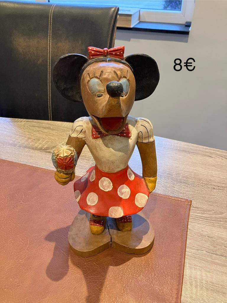 Houten minnie, Verzamelen, Disney, Ophalen