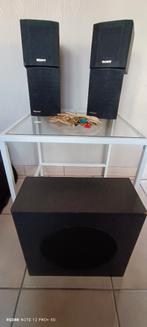 5 hauts parleurs satellite et 1 caisson basse. 🎶, Enlèvement ou Envoi, Utilisé