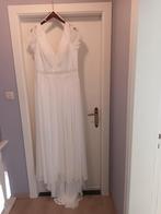 Nieuw trouwkleed te koop maat 50 enkel aangehad om te passen, Enlèvement