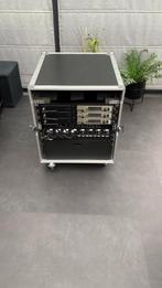 IEM rack - sennheiser EW300 in ear transmitters/Receivers, Ophalen, Zo goed als nieuw, Audio