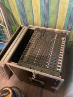 Phonic Helix 18 Firewire mengpaneel in flightcase mixer, Ophalen of Verzenden, Gebruikt, 5 tot 10 kanalen, Microfooningang