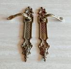 Deurbeslag messing antieke stijl, Ophalen of Verzenden, Gebruikt, Koper of Messing, Overige typen