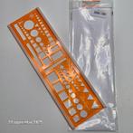 Regel, normograaf, traceersymbool NATO Minerva 46, Verzamelen, Verzenden, Landmacht, Overige typen