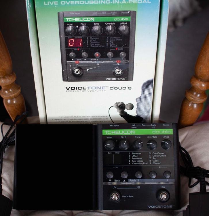 TC Helicon Voicetone Double, Muziek en Instrumenten, Effecten, Gebruikt, Overige typen, Ophalen of Verzenden