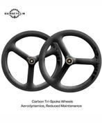Tri-spoke Carbon velgen voor Brompton (Splinternieuw), Wiel, Algemeen, Nieuw, DAIRS