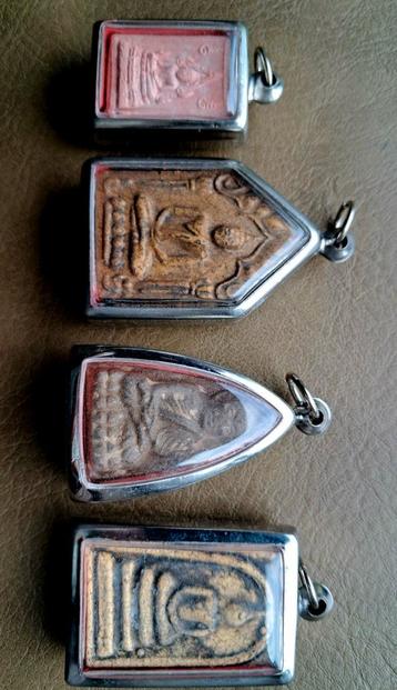 Handgemaakte,oude Boedhistische amuletten