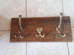 Vintage kapstok met 2 grote en 6 kleine haken, Huis en Inrichting, Woonaccessoires | Kapstokken, Ophalen of Verzenden, Gebruikt