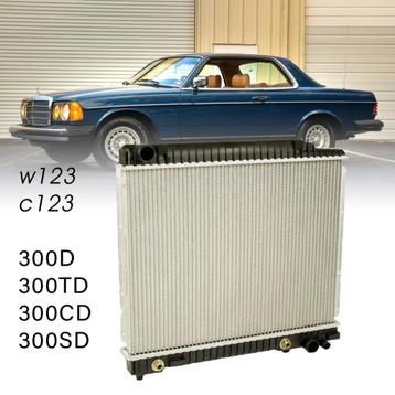 Mercedes radiator w123 c123 300D 300TD 300CD 300SD 3.0L 5cl