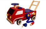 I'm Toy Houten Loop en Duwkar ROOD (blauw, geel, wit, blank), Ophalen, Zo goed als nieuw, Duw- of Trekspeelgoed