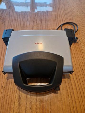 Nova contactgrill en gourmetstel in 1, Enlèvement, Utilisé