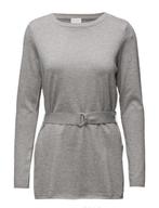 VILA, Vidate, trui, grijs gemêleerd L, Vila, Maat 42/44 (L), Nieuw, Ophalen of Verzenden