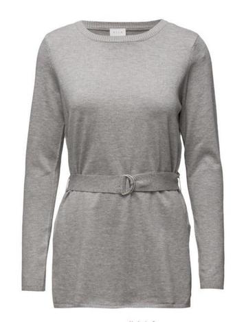 VILA, Vidate, trui, grijs gemêleerd L beschikbaar voor biedingen