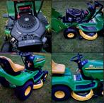 Goed werkende John Deere B&S V-twin  (schade aan motorkap), Tuin en Terras, John Deere, Gebruikt, Ophalen of Verzenden, Mulchfunctie