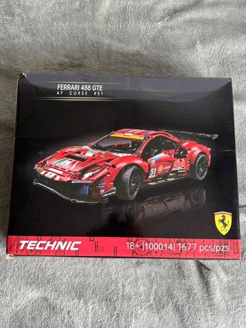 Lego Ferraru 488 GTE beschikbaar voor biedingen