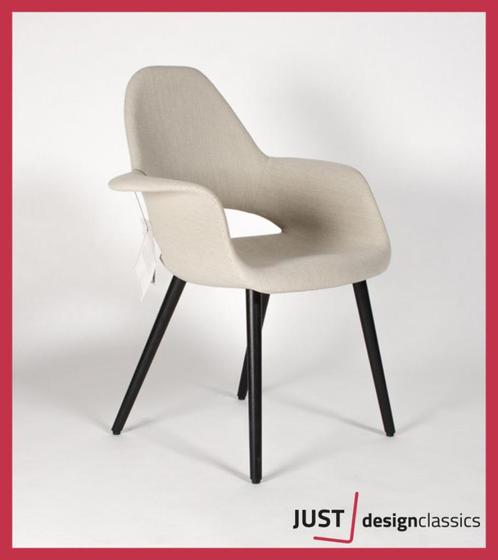 Vitra Organic Conference Chair Warm Grey Ivory (voorraad:8), Huis en Inrichting, Stoelen, Zo goed als nieuw, Vijf, Zes of meer stoelen