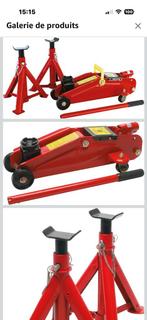 Cric rouleur 2000kg avec chandelle, Auto diversen, Krikken, Ophalen, Nieuw, Hydraulisch