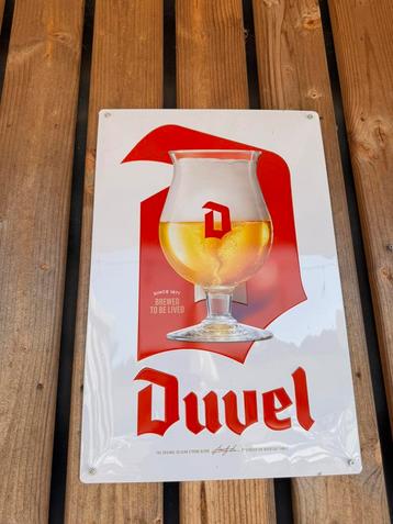 Duvel bord beschikbaar voor biedingen