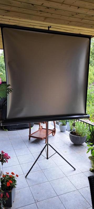 Ecran  de projection (Vintage) sur pied beschikbaar voor biedingen
