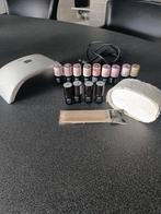 Set gellak en lamp en toebehoren, Ophalen