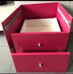 1 bloc tiroirs couleur fuschia brillant, Huis en Inrichting, Woonaccessoires | Wandplanken en Boekenplanken, Zo goed als nieuw