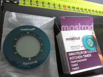 nieuwe magnetische en digitale kookwekker van Mastrad