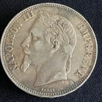Frankrijk - 5 frank 1870 A - KM 799,1 - 32, Frankrijk, Zilver, Ophalen of Verzenden, Losse munt