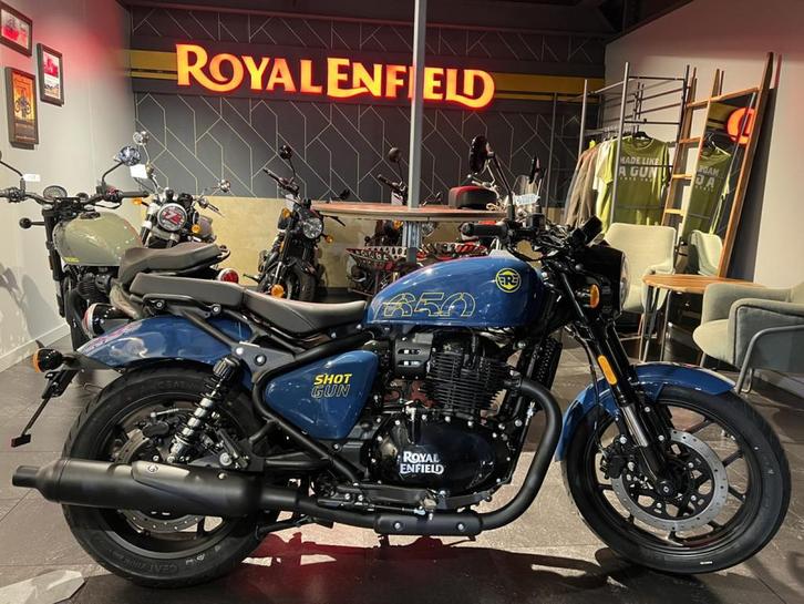 ROYAL ENFIELD Shotgun 650 plasma blue, Motoren, Motoren | Royal Enfield, Bedrijf, Chopper, 12 t/m 35 kW