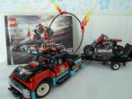 Lego Technic 42106 Stunt Show Truck & Bike, Ophalen of Verzenden, Zo goed als nieuw, Complete set, Lego