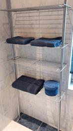 Handdoekenrek, Huis en Inrichting, Badkamer | Badtextiel en Accessoires, Ophalen, Gebruikt, Grijs, Handdoekenrek