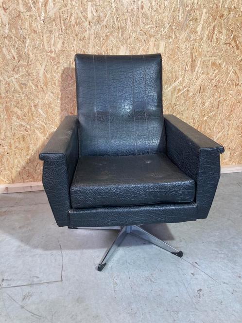 Vintage draaizetel, Antiek en Kunst, Antiek | Meubels | Stoelen en Sofa's, Ophalen