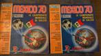 Albums 2x Panini Coupe du monde 1970 Mexique WC70 Orig. foot, Envoi, Autocollant