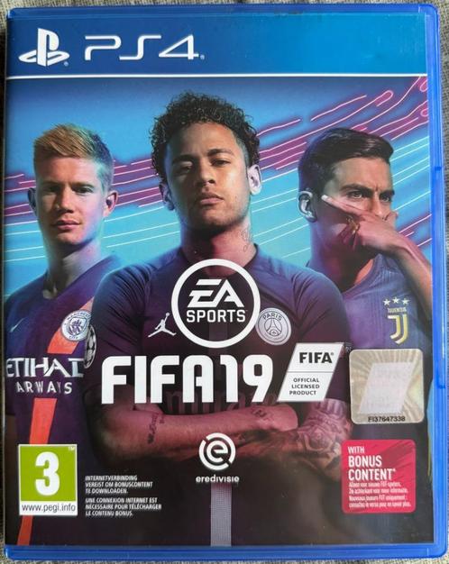 FIFA 19 [PS4], Games en Spelcomputers, Games | Sony PlayStation 4, Zo goed als nieuw, Sport, 1 speler, Vanaf 3 jaar, Eén computer