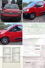 Berlingo utilitaire rouge boite automatique, Auto's, Bestelwagens en Lichte vracht, Automaat, Stof, Citroën, Diesel