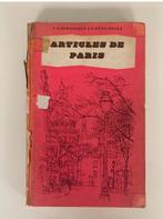 Articles de Paris, notities van twee slenteraars, 1956, Enlèvement ou Envoi, Utilisé