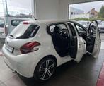 Peugeot 208 110CH GT LINE CARPLAY DISTRIB OK GAR 12M, Auto's, Gebruikt, 1199 cc, Wit, Bedrijf