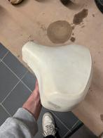 Selle Honda Camino blanche, Vélos & Vélomoteurs, Pièces de cyclomoteur | Général, Enlèvement ou Envoi, Utilisé, Selle