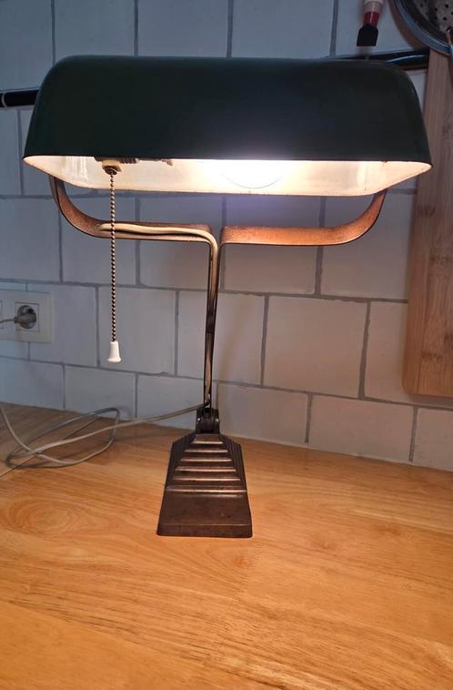 ERPE notarislamp met trekschakelaar, Antiek en Kunst, Antiek | Verlichting, Ophalen of Verzenden