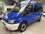 Ford Transit | 8+1 Zitpl. | Airco | Webasto | 128.000km, Auto's, Bestelwagens en Lichte vracht, Blauw, 9 zetels, Bedrijf, Ford